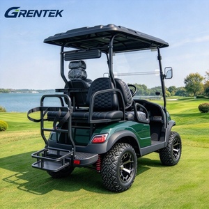 Voiturette de golf électrique professionnelle 2+2 places avec batterie au lithium, personnalisable, fabriquée en Chine pour usage privé - Product Image 4
