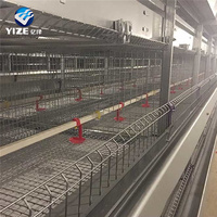 Vente flash Cage à poussins de type H Petite cage à poulets Équipement d'élevage avicole