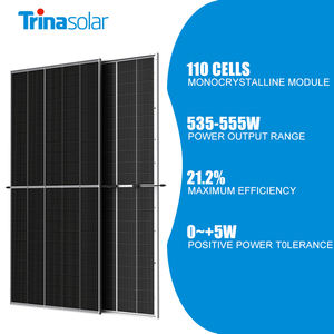 Trina Bifacial Doppel glas Hoher Kunden wert 550-W-Solarmodule Mono kristalline PERC-Solarmodule für die Energie speicherung zu Hause - Product Image 4