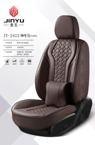 Ensemble complet de coussins de siège de voiture en cuir de luxe universels avec un matériau en cuir doux et respirant - Product Image 5