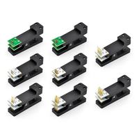 2.54 2.0 1.5 1.27 1.25 100mil 50mil 3P 4P 5P 6P 7P 8P 9P 10P PCB Klips Kelepçe Fikstürü Prob Pogo Pin Program İndirme Yazma Cihazı