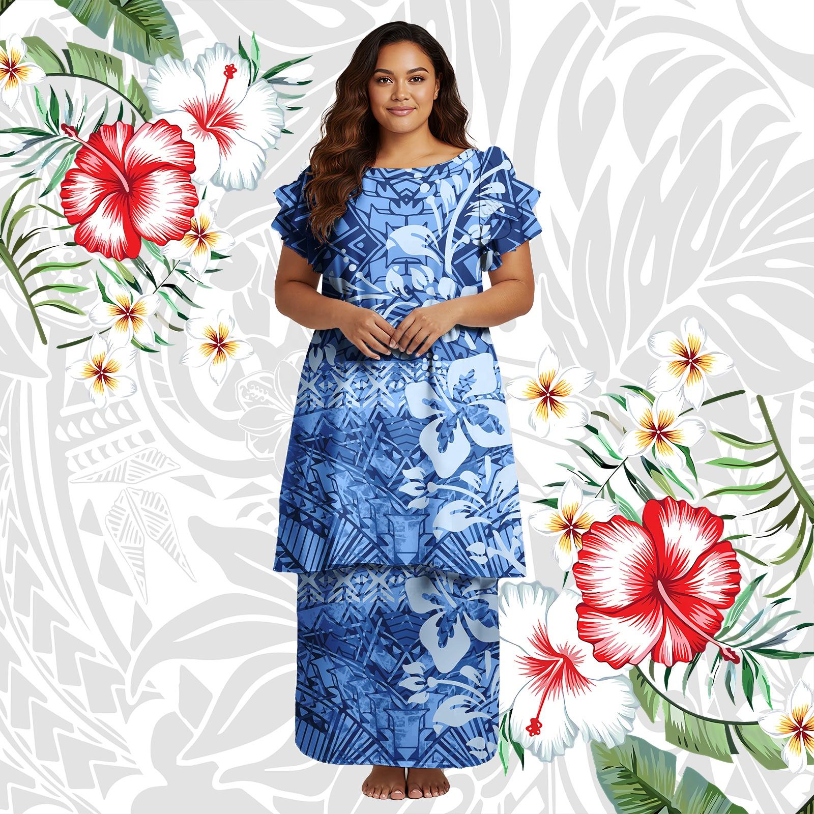 Custom Fiji Fashion Polynesian Tribal Prints for Men Women