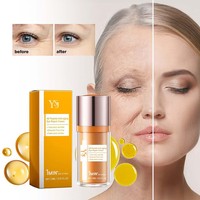 Crème pour les yeux YSJ 5D Peptide Anti-âge Réduit les pattes d'oie Éclaircit les cernes Anti-gonflement Raffermit la peau sous les yeux 15ml
