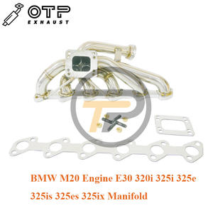 OTP Tuyau D'échappement pour T3 T4 Tur bo Collecteur pour 82-94 <span class=keywords><strong>BMW</strong></span> M20 <span class=keywords><strong>E30</strong></span> 320i 325i <span class=keywords><strong>325e</strong></span> 325is 325es 325ix SUS304 Acier Inoxydable HP - Product Image 2