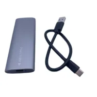 Slim portátil tipo C Entrada de velocidad rápida de aluminio M.2 NVME 128GB 256GB 512GB 1TB disco de estado sólido SSD para teléfono móvil portátil