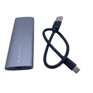 超薄便携式C型输入快速铝<span class=keywords><strong>M</strong></span>.2 NVME 128gb 256gb 512gb 1TB笔记本手机固态硬盘 - Product Image 3