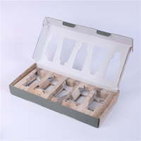 Ensemble de soins de la peau six pièces de haute qualité avec boîte-cadeau exquise Nouveau design Boîtes en papier en gros