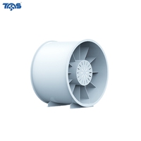 Ventilateur axial anti-corrosion, souffleur à circulation d'air efficace, ventilateur à performance stable pour le refroidissement des équipements industriels