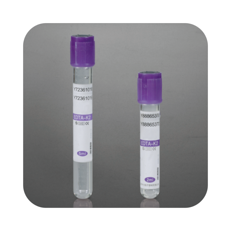 Purple Top Blood Collection Edta Vacuum
