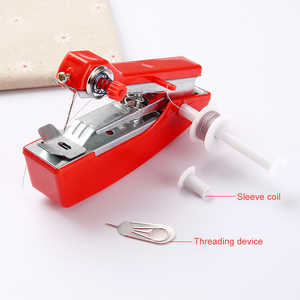 Machine à coudre portable manuelle pour la maison et les voyages, outil de réparation rapide DIY, pour travaux d'aiguille et de couture - Product Image 5