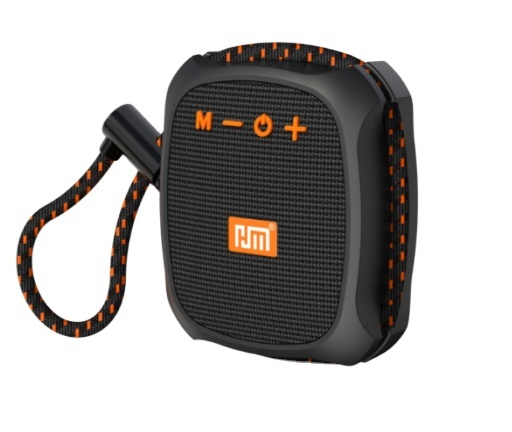 HM-872 Portable Outdoor Speaker Lanyard Mini Waterproof Bass Speaker Featuring RGB for 5.3 10W Output for Hiking Bicycle