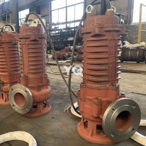 Large Flow Non-Clogging Sewage <b>Submersible</b> Cutting <b>Pump</b> 1hp-30hp <b>Submersible</b> Sewage <b>Pump</b> - Product Image 3