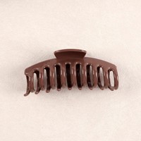 Pince à cheveux flexible en silicone, grande pince à griffes pliable antidérapante | Pinces à cheveux souples pour cheveux fins et épais