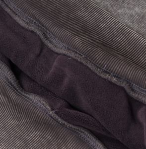 Sweat à capuche surdimensionné en coton éponge patchwork épais, style hip-hop, avec découpe personnalisée, vente en gros - Product Image 6