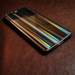 <span class=keywords><strong>Film</strong></span> de protection d'écran arc-en-ciel personnalisé effet aurore brillant pour smartphone, compatible avec la machine de découpe hydrogel illimitée - Product Image 5