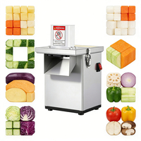 Zware industriële gemotoriseerde groentesnijder 220V voor commerciële catering, aardappel- en fruitverwerking, laag geluidsniveau, afkomstig uit Henan