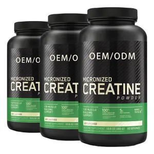 Private Label ODM Supplements Micronized Creatine Monohydrate Bulk 60/200 Mesh Creatine Monohydrate Capsules