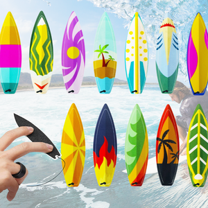 10 Styles doigt planche de surf jouet créatif Portable Mini Fidget jouets pour enfants et adultes planche de Surf modèle cadeau doigt planche de surf - Product Image 2
