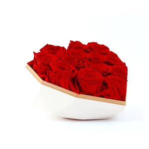 Eternal Rose A Forma di Cuore Box Fiore Conservato Fiore Gift Box Rose <span class=keywords><strong>Flora</strong></span> Perfetto il giorno di san Valentino Festa della Mamma regalo Set - Product Image 4