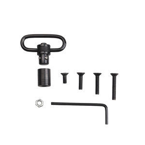 Kit de fixation rapide QD 1,25 pouce avec logo personnalisé, finition noire, accessoires de sangle tactique durable pour extérieur - Product Image 2