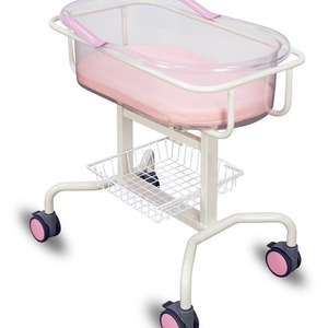 Cuna Neonatal Joyful Abundance 800x500mm con Marco de Acero, Recipiente Transparente de ABS, Cuna Médica Individual para Bebés - Product Image 5
