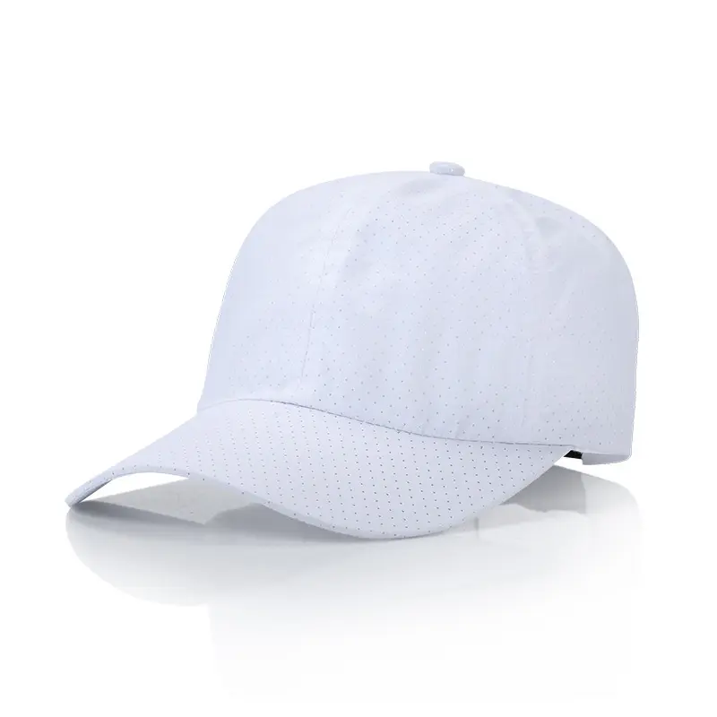 Benutzer definierte Logo Mesh Baseball Caps Atmungsaktive Tennis Hüte Baseball Cap Großhandel Werbe hut