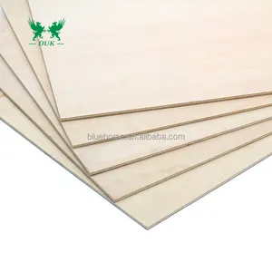 Madera contrachapada de tilo para corte por láser, modelos hechos a mano DIY utilizados en la fábrica LinYi