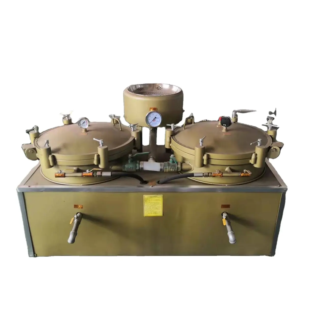 Cooking oil purifier oil filtering machine / Vacuum pressure oil filter machine for removing the water