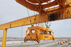 Grúa de puente de vía férrea RMG, máquina de transporte, contenedor, <span class=keywords><strong>40</strong></span> toneladas - Product Image 6