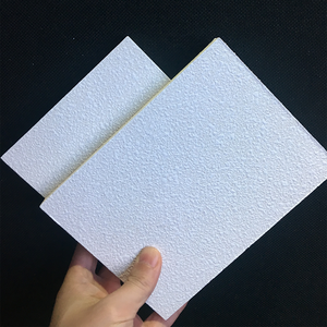 Paneles de Techo Acústicos de Lana de Vidrio de Alta Calidad, Blancos y Negros, con Borde Tegular Cuadrado, de 595 mm, 600 mm y 603 mm - Product Image 2
