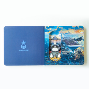 Cuaderno escultórico Panda 3D basado en <span class=keywords><strong>portaaviones</strong></span>-Cuaderno creativo cultural de <span class=keywords><strong>portaaviones</strong></span> <span class=keywords><strong>Shandong</strong></span> - Product Image 5