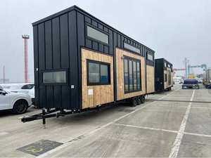 Casa Mobile Modulare Prefabbricata in Legno Tiny Home Roulotte Camper Caravan su Ruote in Vendita - Product Image 3