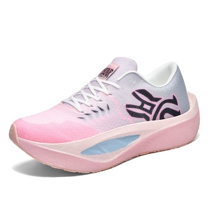 Chaussures de course à semelle carbone pour hommes et femmes, baskets de marathon, amorti épais, propulsion rapide, chaussures de marche et de jogging athlétiques - Product Image 5
