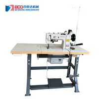 Prix usine facile à utiliser point de verrouillage automatique Table Top matelas panneau tête de couture Machine à relier avec servomoteur de Chine