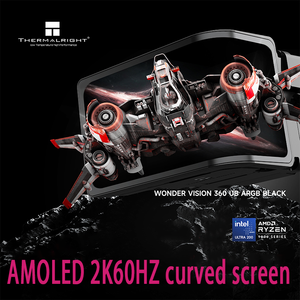 Thermalright thắc mắc Tầm nhìn 360 UB argb màn hình cong màu đen làm mát bằng nước tản nhiệt - Product Image 4