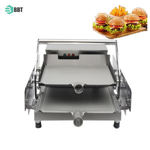 Grille-pain à hamburger en acier inoxydable à double couche, machine à cuire les pains à hamburger, grille-pain électrique pour sandwichs - Product Image 4