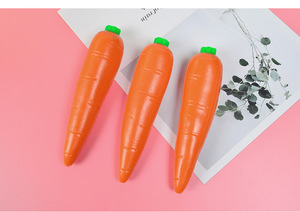 GL Jouet à presser géant en forme de carotte, banane, légume, anti-stress, non écrasable, pour enfants, jouet souple en forme de carotte - Product Image 2