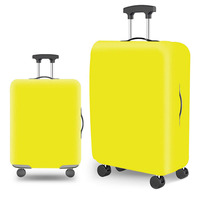 Housse de valise élastique imperméable personnalisée en gros, housse de protection pour bagages