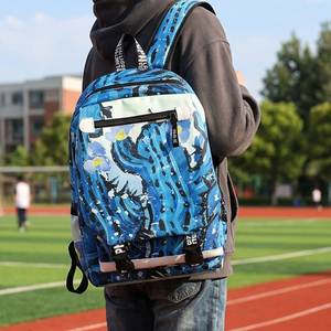 Sac à dos scolaire promotionnel pour adolescents – Sacs d'école de qualité supérieure, grande taille, pour le campus – Sacs en polyester pour garçons - Product Image 1