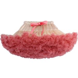 Vêtements de danse pour filles personnalisés de haute qualité et confortables, jupe tutu moelleuse, jupe de ballet avec nœud papillon - Product Image 3