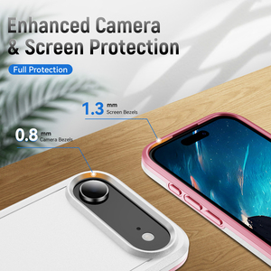 Custodia ibrida per telefono in TPU 2 in 1 antiurto per Apple <span class=keywords><strong>iPhone</strong></span> 17 Air 16E 14 15 Plus 17 13 <span class=keywords><strong>12</strong></span> <span class=keywords><strong>Pro</strong></span> Max 11 - Product Image 4