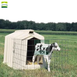 Polpaccio con fabbrica di buona qualità direttamente neonato hutch vitello stanza per la cura del bestiame isola di protezione del polpaccio neonato in magazzino