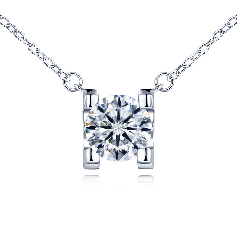 Free Certificate 925 Sterling Silver Moissanite