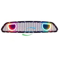 Nouvelle grille de voiture éclairée avec commande RGB par application, prix direct usine