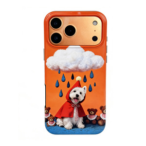 <span class=keywords><strong>Cover</strong></span> per Telefono 3D 2 in 1 per Sublimazione, Rivestita e Non Rivestita, Personalizzabile Fai-da-Te per <span class=keywords><strong>iPhone</strong></span> 15/16/17 - Product Image 3