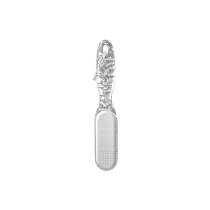 Foot File Oval Plastic Water Ripple Stainless Steel Transparent For Dead Skin Removal Foot Care - Product Image 5