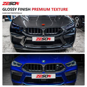 Rejilla de Doble Listón de Fibra de Carbono Seca para <span class=keywords><strong>BMW</strong></span> Serie 8 G14 G15 G16 M8 F91 F92 F93 840i M850i Coupé Convertible <span class=keywords><strong>2019</strong></span>+ - Product Image 4