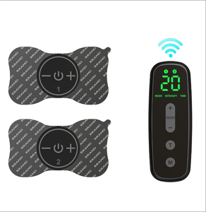 Appareil sans fil 2-en-1 TENS EMS pour les douleurs menstruelles, masseur cervical, simulateur musculaire à impulsions, unité TENS télécommandée pour massage corporel complet - Product Image 6