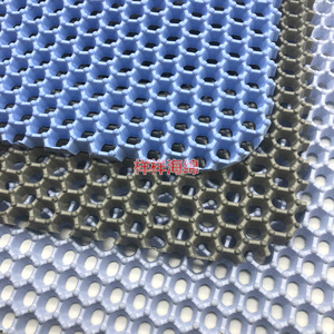 Colored EVA Cat Litter Mats <b>Hexagonal</b> Hole Rectangle Easy Clean 45 Density Pet Supplies - Product Image 4