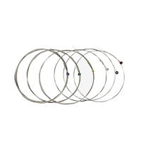 ZIKO K-09X Electric Guitar Strings 6 String Set (.009-.042) Hexangular Steel Core Nickel Wire Wound with Bright and Rich Tone